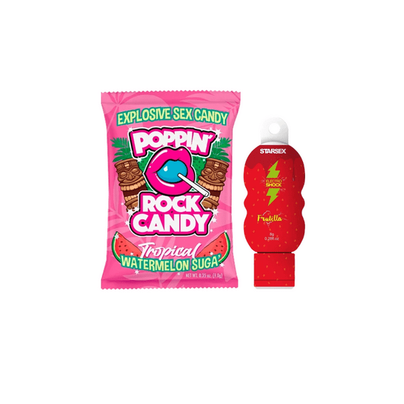 Lubricante Shock + Poppin Rock Candy