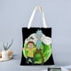 thumbnail image 2 of Rick and Morty: The Anime Bolso de tela con estampado de lienzo para mujer, bolsa de compras reutilizable y estética, con cremallera interior, regalo para mujer,38*45cm., 2 of 6