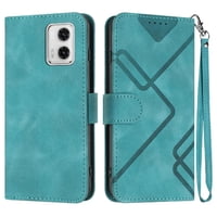 Funda Foxdock Para Motorola Moto G73 – Tipo Libro Con Soporte, Billetera, Correa Y Diseño Elegante
