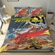 thumbnail image 1 of Kamen Rider Conjunto de sábanas temático, trío de piezas, cómodo y amigable con la piel, diseño único, regalo de decoración para el hogar para familiares, amigos y fans,135cm *200cm, 1 of 6