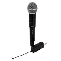 Philco - Set 2 Microfonos Inal. Uhf Pro Recargables