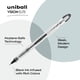 thumbnail image 3 of Bolígrafos Uni-Ball Vision Elite Bold Point negros, paquete de 4, 3 of 9