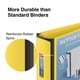 thumbnail image 5 of Binder Staples Better, 3 anillas, 3 pulgadas D, color amarillo (20245), 5 of 8