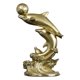 thumbnail image 2 of Estatua Decorativa De Resina De Estatuilla De Delfín Para Mesa Centro De Mesa Escritorio Entrada Estilo C, 2 of 3
