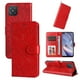 thumbnail image 2 of Funda tipo cartera FOXDOCK para OPPO A53 5G , diseño girasol en relieve, cuero PU, cierre magnético, soporte y tarjetero, 2 of 5