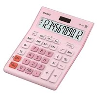 Calculadora Casio Tipo Mini Escritorio Gr-12C Rosa