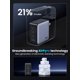 thumbnail image 4 of Cargador UGREEN Nexode X, 160 W, USB C PD 3.1, 4 puertos GaN MacBook, 4 of 8