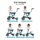 thumbnail image 3 of Triciclo newyoo TR008 para niños pequeños de 1 a 3 años con 5 en 1, 3 of 9