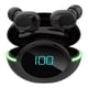 thumbnail image 1 of Y80 Inalámbrico Bluetooth 5.1 In-ear Gaming Auriculares Led Pantalla Digital Impermeable Negro, 1 of 3
