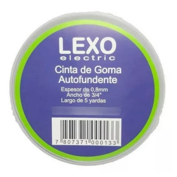 Cinta De Goma Auto Fundente 0.8mm 3/4 5mts Electric