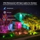 thumbnail image 3 of Foco exterior UPONELED 12 W RGBW IP65 110 V con control remoto, 3 of 9
