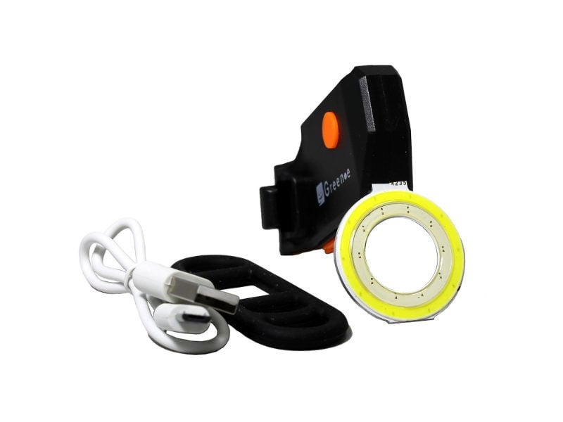 Green E - Luz Led Recargable Usb Para Bicicleta.
