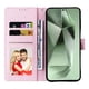 thumbnail image 5 of FOXDOCK Funda Tipo Cartera Floral para iPhone 17 ,Funda con Tapa de Cuero PU, Protección Antigolpes con Ranuras para Tarjetas y Soporte, 5 of 5