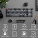 thumbnail image 2 of Teclado mecánico Keychron K17 Max inalámbrico con switches Brown, 2 of 8