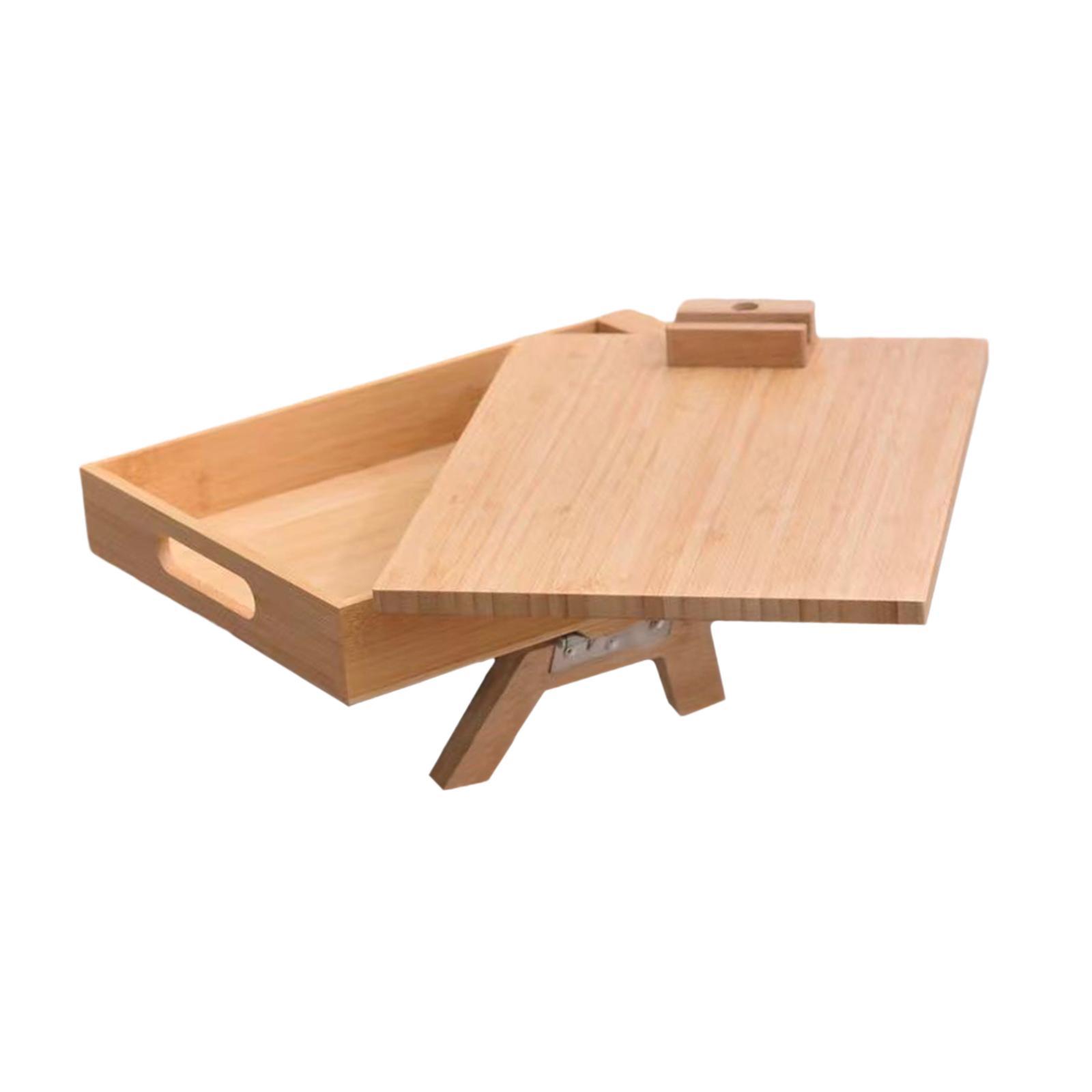 Magideal - Bandeja Para Mesa Con Brazos Para Sillón, Bandeja Para Brazos Para Sofá, Mesa Para Descansar Los Brazos, Bandeja Con Clip Para Mesa, Bandeja Para Sofá