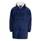 thumbnail image 2 of Maxi Poleron Sherpa Bata Manta Capucha. Frazada Invierno, 2 of 3