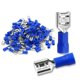 thumbnail image 1 of Terminales de horquilla Baomain 1/4" 16-14 AWG (paquete de 100 unidades), 1 of 7