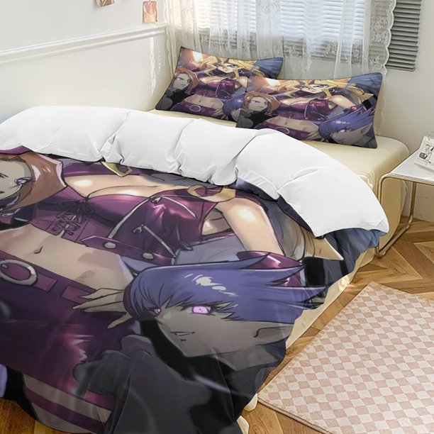 YuGiOh Anime Home Bed 3-piece Set Classic Japanese Anime Polyester Wash Student Dormitory Set