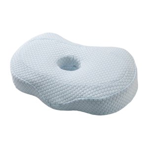 Bothyi - Protector De Almohada Para Piercing De Oreja, Almohada Para Dormir Para Mochilero, Tencels Azul