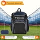 thumbnail image 2 of Mochila de fútbol Vizari con compartimento para pelotas para adultos, 2 of 6