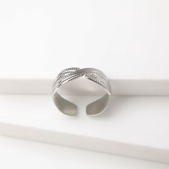 Anillo Mujer 0.5cm Ajustable N/A AceroInoxidable AceroInoxi