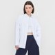 thumbnail image 2 of Blusa Mujer Popelina Oversize Blanco Corona, 2 of 5