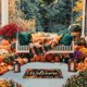 thumbnail image 2 of Felpudo CiyVolyeen Fall Leaves Welcome, 43 x 76 cm, poliéster, 2 of 7