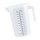 thumbnail image 5 of Jarra medidora con escala, jarra de agua, transparente, portátil, para utensilios de cocina, recipiente para líquidos, para leche, jugo, té y cerveza. 2L, 5 of 5