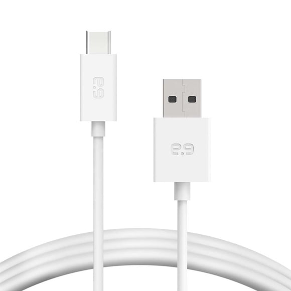 Cable reversible universal PureGear para teléfono y PC, blanco