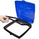 thumbnail image 5 of Soporte portátil para bolsas de basura Wakeman, plegable, 49 L, azul/negro, 5 of 8