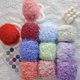 thumbnail image 2 of suxuMhao Hilo de Alambre de Seda Brillante Mezclado a Mano para Crochet, 50 G/1 Rollo - Hilo de Mezcla de Seda Suave y Vibrante para Tejer a Crochet, Proyectos de Tejido, Elaboración Artesanal -, 2 of 4