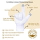 thumbnail image 2 of Guantes hidratantes de algodón Evridwear, ligeros, unisex, 2 of 9