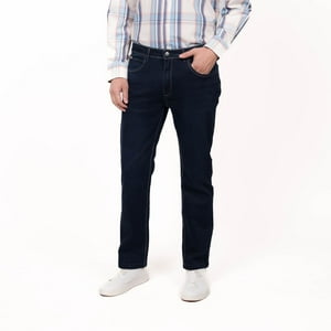 Truval - Jeans Básico Regular Fit Azul 48
