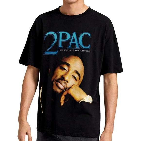 Polera Estampada 2Pac Tupac Shakur Rap