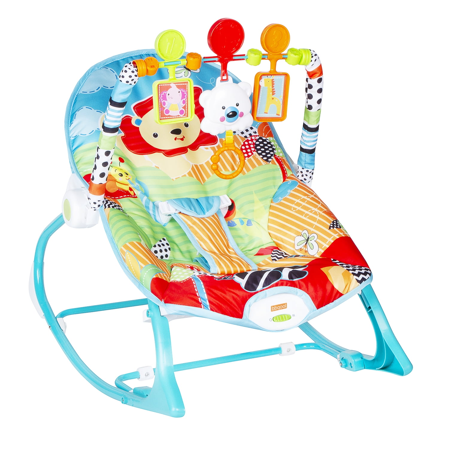 Bbqool - Silla Nido Mecedora Rocker Lion Green