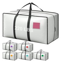 Bolsas De Mudanza Rmohro Extra Resistentes, Grandes, Paquete De 6 Unidades, Impermeables