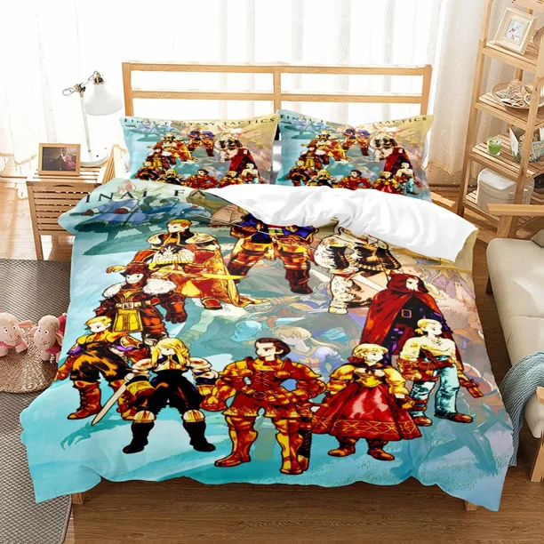 Blue Lock Metavision Duvet Cover Set Double Bed Linen Set Bed Sheets