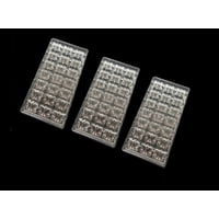 Genérico - Pack X3 Moldes Chocolate Moldes De Chocolate Mariposa