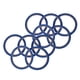 thumbnail image 1 of 10 Rolls Grid Marting Tape Autoadhesivo Acabado Estrecho Para Coser Azul, 1 of 3