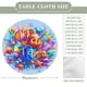 thumbnail image 2 of Buscando A Nemo theme Fitted Round Tablecloths Elastic Edged Table Covers Waterproof Table Cloth For Kitchen Holiday Party Tables Decor 120cm, 2 of 6