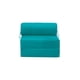 thumbnail image 3 of Sofa Cama Siena Tela Velvet Turquesa, 3 of 4