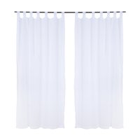 Mashini - Set Cort Velo Lino-Pres140X220 Blanca