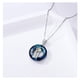 thumbnail image 3 of Collar papá mamá bebé cristal plata 925, 3 of 3