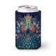thumbnail image 1 of Pavo Real Funda enfriadora de latas, aislante de bebidas para mantener frías o calientes, funda térmica plegable para latas, portabebidas reutilizable, 1 of 6
