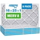 thumbnail image 1 of Filtro de aire Aerostar MERV 8 16x25x1 - 6 unidades, 1 of 5