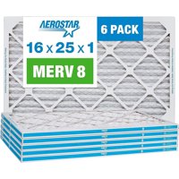 Filtro De Aire Aerostar Merv 8 16X25X1 - 6 Unidades