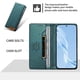 thumbnail image 2 of Funda Tipo Cartera de Cuero Sintético para Samsung Galaxy S21 Ultra Bloqueo RFID, con Ranuras para Tarjetas y Bolsillo para Efectivo, Cierre Magnético Fuerte Verde, 2 of 6