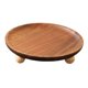 thumbnail image 2 of Mini Pedestal De Madera De Madera Para Los Centros De Mesa De Mesa Para El Hogar 15.5cmx3.5cm, 2 of 5