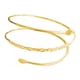 thumbnail image 3 of Minimalista Bobina de metal Brazo superior Brazalete Pulsera Brazalete Brazalete Brazalete Dorado, 3 of 3