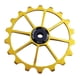 thumbnail image 2 of Bicicleta Desviador Trasero Polea MTB Rodamiento De Cerámica Rueda Jockey Dorada, 2 of 5
